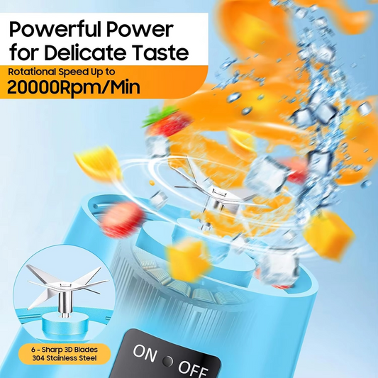 Portable Blender Cup,Electric USB Juicer Blender