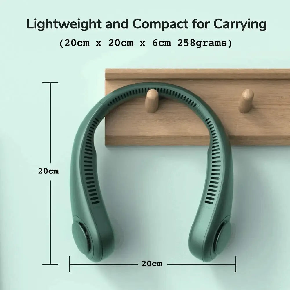 Neck Fan Portable rechargeable USB Cooling Fan